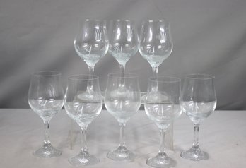 Vintage Rosenthal Monbijou Crystal Red Wine Glasses - Set Of 8 - Classic Rose Collection