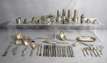 Eclectic Ensemble Of Silver-Plated Collectibles