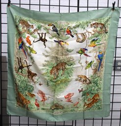 Hermes Equateur Large Scarf-35' X 35'