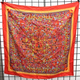 RARE Collector's Scarf From Hermes