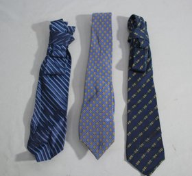 Three (3) Vintage Gucci Neckties