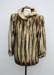 Vintage Fur Jacket -(size M/L)