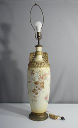 Victorian Table Lamp - No Shade - Would Need To Be Rewired