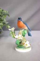 Bluebird By Linely Adams Royal Staffordshire Bone China Bird Figurine