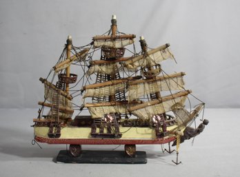 Vintage 'Sea Witch' Clipper Ship Model  1846 Nautical Replica