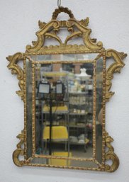Vintage Gold Gilt Framed Wall Mirror