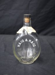 Vintage Haig & Haig 'Pinch' Scotch Whisky Bottle