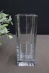 Italian Cube Column Glass Vase