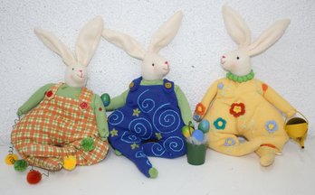 Three Easter Bunnys