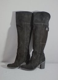 Charles David Suede Knee High Boots  Size 8 1/2