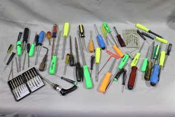 Group Lot Of Screwdrivers
