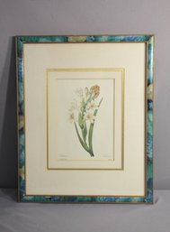 Framed Tuberosa Botanical Print