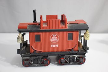 Vintage Jim Bean Train Caboose Car Decanter-New Jersey Central  -Unopened, Full