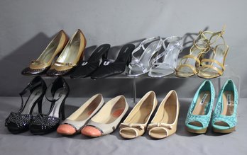 Group Lot Of Ladies Shoes