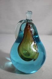 Murano Glass Bambini Pear Bookend