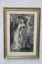Frame Print 'the Duchess Of Devonshire'