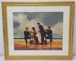 Framed Art Print 'elegy For A Dead Admiral' By Jack Vettriano