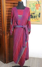 Stunning Alaniz San Francisco Multicolor Tweed Kimono - Size Small/Medium