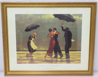 Framed Art Print 'The Singing Butler' By Jack Vettriano