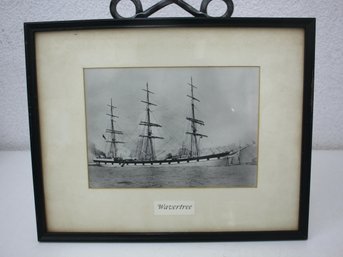 Frame Photo Of The Wavertree Sail Boat