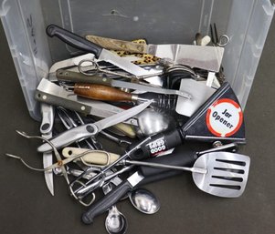 Big Mixed Lot Of Kitchen Utensils And Gadgets