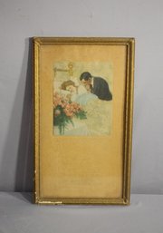 Vintage Frame  Print 'Her Gift'