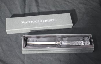 Waterford Crystal Paper Knife/Letter Opener With Original Box