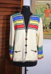 Vibrant Vintage Lermont Dean Jacket, Size Medium