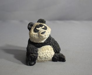 Charming Vintage Ceramic Panda Figurine