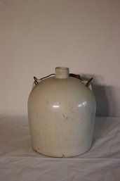 Antique Stoneware Jug W/Handle