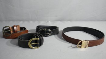 Group Lot Of Four(4) Belts
