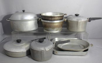 Collection Of Vintage Aluminum Cookware