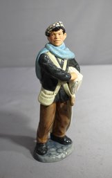 ROYAL DOULTON NEWSBOY CORP 1958 PORCELAIN FIGURINE HN2244