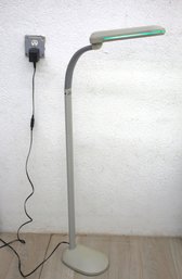 OttLite Tru Color Gooseneck Floor Lamp In Working Condition