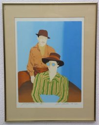 Limited Edition Anne Ballon Good Friends Lithograph '73 Imp, Signed  #9/35
