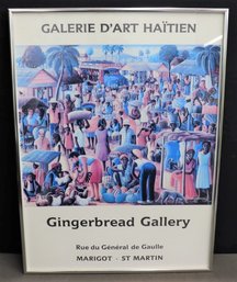 Galerie D'Art Hatien - Gingerbread Gallery Art Promo Poaster