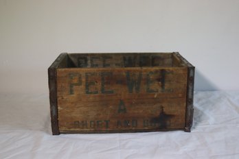 Pee-Wee Mini Soda Crate -wooden Box