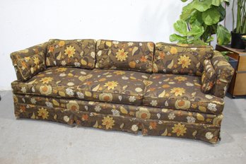 Vintage Lawson-style Sofa With Jack Lenor-Larsen Style Fabric