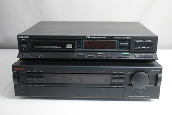 Nakamichi Receiver And Magnavox CDB473 W Philips TDA1541 And CDM-4 In NOS Mode-untested