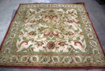 Luxurious Florent H. Madylin Ivory Carpet -  Floral Masterpiece