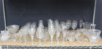 Mix Collection Of Glass Ware