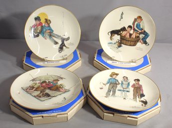 Norman Rockwell-Inspired Collectible Plate Series- 10.5' Round