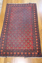 Vintage Red Persian Runner Rug - 54.5' X 31.5'