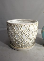 Small Ceramic Decorative Pot