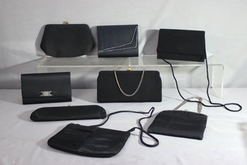 Group Lot Of Black Evening Clutch