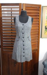 Vintage Pizzazz Lord & Taylor Sleeveless Wool Dress - Size 5/6