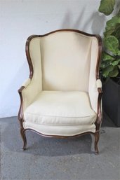 Vintage Louis Style Full Wing Back Chair