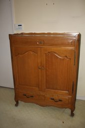 Vintage Double Door Wardrobe And  Two Drawers