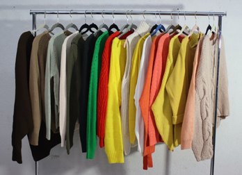 Group Lot Of Sweaters   Size Small /M