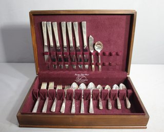 Partial Vintage Silver Plate Flatware Set